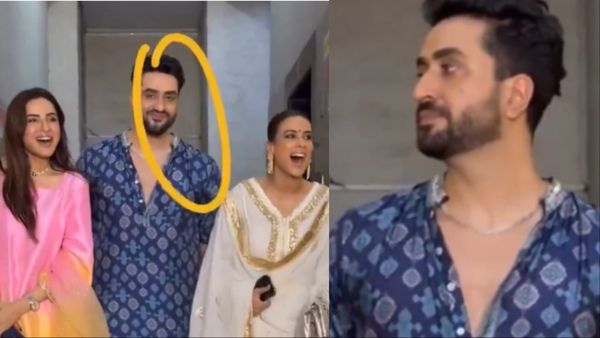 निया-जैस्मिन ने मिलकर लगाया गणपति बप्पा मोरया का नारा, मुंह बनाकर खड़े रहे अली गोनी, चौंके फैंस!