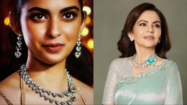 बेटी-बहू के गहने पहनकर नीता अंबानी पहुंचीं प्रीमियर पर, हार की कीमत में तो मुंबई में आ जाए एक बंगला!
