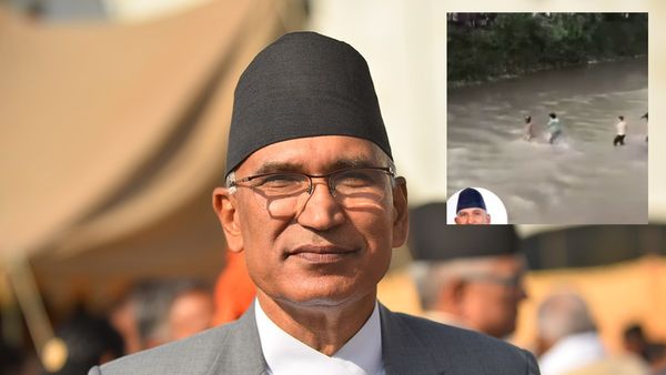 Nepal Viral Video- वित्त मंत्री पर फूटा पब्लिक का गुस्सा, आक्रोशित भीड़ ने पानी में दौड़ा दौड़ाकर पीटा