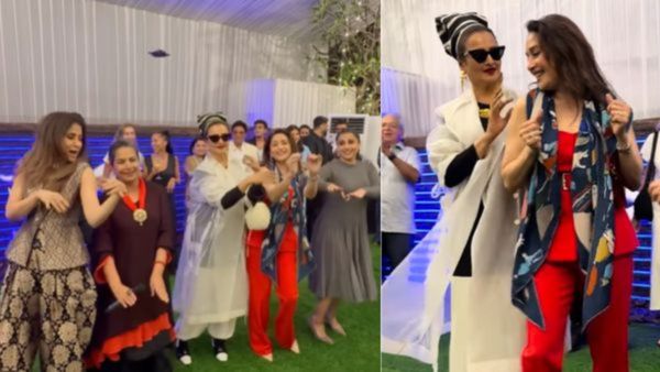 शबाजा आजमी की बर्थडे पार्टी में रेखा ने जमाई महफिल, काला चश्मा पहन किया ऐसा डांस कि देखते रह गए जोया और फरहान