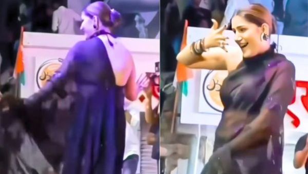 Haryanvi Song: काली साड़ी और बैकलेस ब्लाउज पहन सपना चौधरी ने लगाए ठुमके, इंटरनेट पर धूम मचा रहा वीडियो