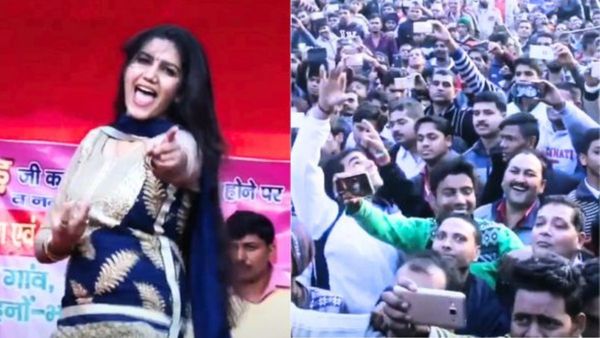 Haryanvi Song: 'तेरी आंख्या का यो काजल' गाने पर झूम उठीं सपना चौधरी, किया ऐसा डांस कि पब्लिक ने खोए होश