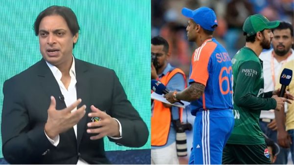 आतंकियो को हराते हैं, हाथ नही मिलाते: No Handshake पर भारतीय क्रिकेटर्स पर भड़के शोएब अख्तर को लोगों ने धोया