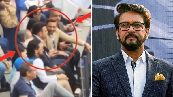 'देश के गद्दारों को, गोली मारो..' ये जुमला कहने वाले अनुराग ठाकुर ने शाहिद अफरीदी के साथ देखा मैच, भड़के लोग