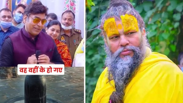 आशुतोष राणा ने प्रेमानंद महाराज के सामने दिए प्रवचन, मुस्कुराकर सुनते रहते वृंदावन वाले संत