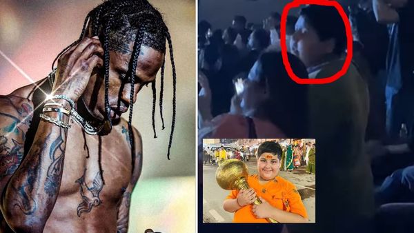 अमेरिकी रैपर Travis Scott के कॉंसर्ट में उछलते हुए दिखे 'बाल संत' अभिनव अरोड़ा, भड़के लोग बोले- 'कृष्ण भक्ति'