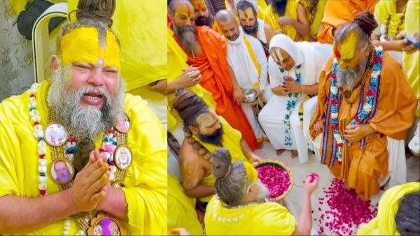 राजेंद्र दास जी महाराज को देख फफक-फफक कर रोए Premanand Maharaj, बीमारी में किया दंडवत प्रणाम और...