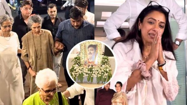 सतीश शाह की प्रेयर मीट में पत्नी मधु ने खोया सुध, रुपाली गांगुली ने मीडिया से हाथ जोड़कर की ये विनती...