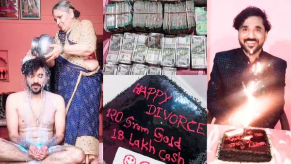शख्स ने तलाक का मनाया जश्न, लड़की को 18 लाख कैश-120 ग्राम गोल्ड देखकर दूध से करवाया शुद्धिकरण