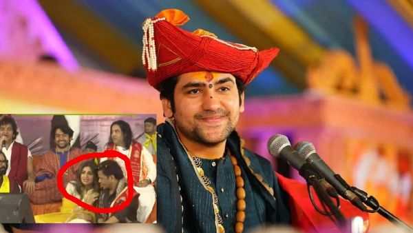 धीरेंद्र कृष्ण शास्त्री की हिंदू जोड़ो यात्रा का हिस्सा बनी शिल्पा शेट्टी और राजपाल यादव, जमीन पर बैठे आए नजर