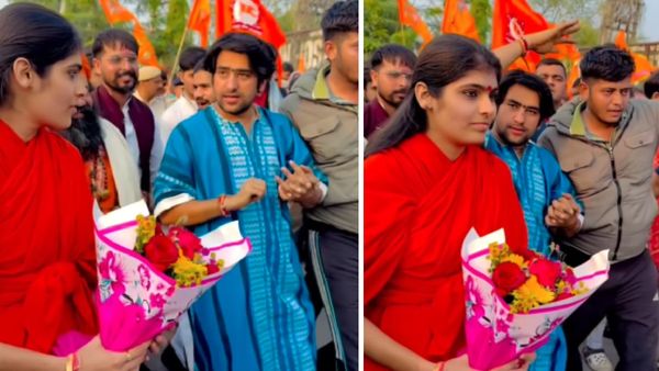 बाबा बागेश्वर के पास पहुंची MMS वाली साध्वी! धीरेंद्र शास्त्री ने आंखों से किया ऐसा इशारा मचा बवाल