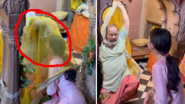 प्रेमानंद महाराज के गुरु ने महिला पर की ऐसी कृपा, चुनरी के अंदर... मोहित मराल का FULL VIDEO
