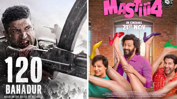 Mastii vs 120 Bahadur Box Office Prediction: पहले दिन औंधे मुंह गिरेंगी दोनों फिल्में? कौन मारेगा बाजी