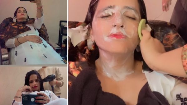 ब्यूटी पार्लर से वायरल हुआ सीमा हैदर की वीडियो, पल भर में बदल गया पूरा लुक, फिदा हो जाएंगे सचिन मीणा