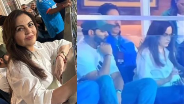 चोरी-छिपे Nita Ambani के फोन में क्या तांका-झांकी कर रहे थे Rohit Sharma? वीडियो देख चौंक गए लोग!