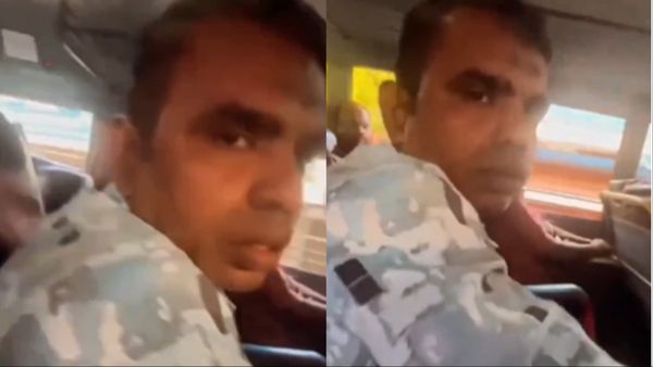 Viral Video: बस में महिला के टॉप के अंदर हाथ डालने की कोशिश कर रहा था शख्स, महिला ने कर दी सरेआम पिटाई