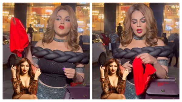 Full Video: राखी सावंत ने तमंचे पर रखी पैंटी, बोलीं- खुशी मुखर्जी के लिए खास तोहफा