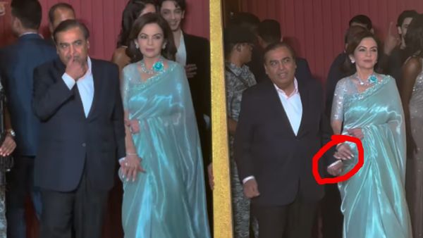 नीता अंबानी ने जबरदस्ती छुड़वाया मुकेश अंबानी से अपना हाथ? वीडियो देख दंग हैं लोग, बुरी तरह ट्रोल!