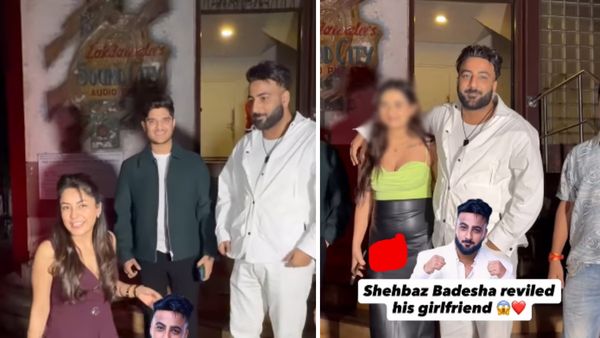 शहनाज गिल से ज्यादा गुड लुकिंग निकली शहबाज बदेशा की गर्लफ्रेंड, पहली बार पैपराजी के सामने आया कपल
