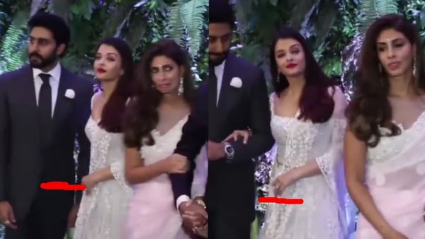 भाभी ऐश्वर्या राय के बगल में खड़े होते ही श्वेता बच्चन ने बनाया तीन कोने का मुंह? हैरान कर देगा वीडियो