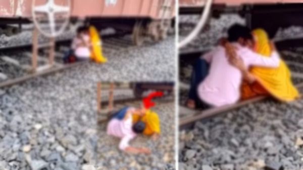 मालगाड़ी के नीचे रोमांस कर रहा था कपल, अचानक चल पड़ी ट्रेन तो हुआ ऐसा हाल, क्या है Video की सच्चाई?