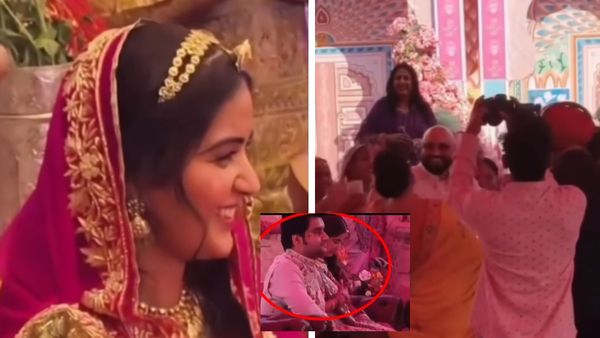 ये हैं इंद्रेश उपाध्याय की दुल्हनिया, मेहंगी-संगीत से वीडियो वायरल, बला की सुंदर लग रहीं थीं शिप्रा शर्मा