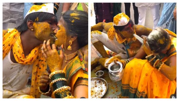 बिग बॉस विनर ने हल्दी की रस्म में दुल्हन के मुंह पर बार बार किया कुल्ला, पूरा वीडियो देख घिन्नाए लोग