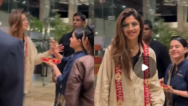 खुद को सनातनी बताने वाली शिल्पा शेट्टी ने तिलक लगवाने से किया इंकार, वीडियो वायरल होते ही भड़के लोग