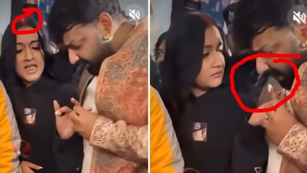 नशे में धुत पवन सिंह चाट गए महिला की उंगलियां, सिंदूर वाली मोहतरमा को देख सवाल कर रहे हैं लोग