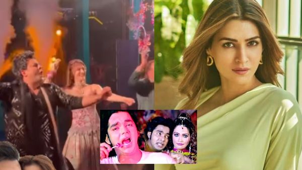 भोजपुरी गाने 'लॉलीपॉप' पर नाचीं Kriti Sanon, बहन की संगीत नाइट में इस तरह से जमाया रंग