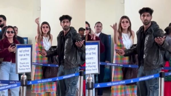 एयरपोर्ट पर पैपराजी को देख बौखलाईं कृति सेनन, करने लगीं ऐसे-ऐसे इशारे, Watch Video