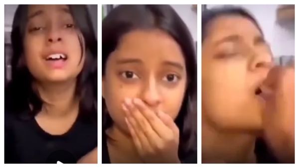 VIDEO: ब्राह्मण लड़की को मुस्लिम बॉयफ्रेंड ने जबरन खिलाया मीट, सिर पकड़ खूब गिड़गिड़ाई महिला