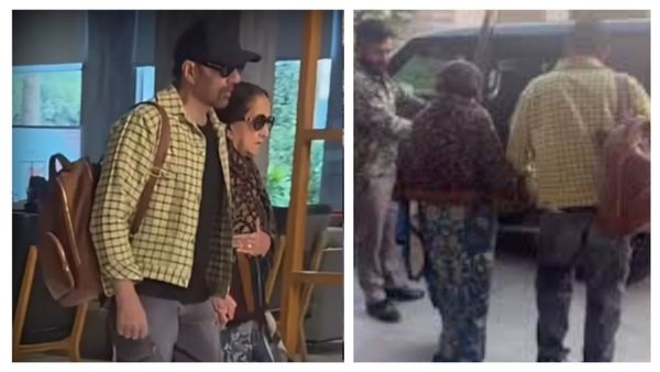 VIDEO: धर्मेंद्र के निधन के बाद पहली बार दिखी प्रकाश कौर,सनी देओल ने बच्चों की तरह थामा मां का हाथ