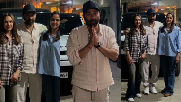 'बॉर्डर 2' की स्क्रीनिंग बनी इमोशनल, धर्मेंद्र के निधन के बाद पहली बार सौतेली बहनों ईशा-आहना संग दिखे सनी देओल