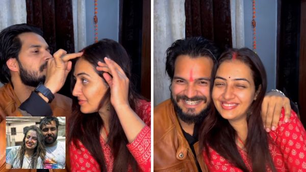 गैर मर्द के साथ सिंदूर सिंदूर खेलती नजर आईं 'वड़ा पाव गर्ल', धोखेबाजी के आरोपों के बीच वीडियो हुआ वायरल