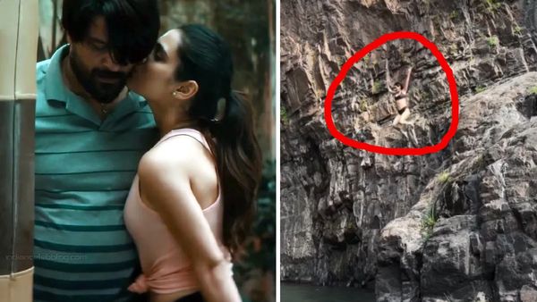 टू पीस में पहाड़ से कूद गई ये मशहूर एक्ट्रेस, एक पल के लिए थम गईं फैंस की सांसें