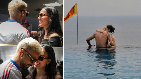 शर्टलेस होकर गर्लफ्रेंड के साथ पूल में दिखे हार्दिक पांड्या, मिहिका शर्मा बोलीं- 'नजर ना लगे'