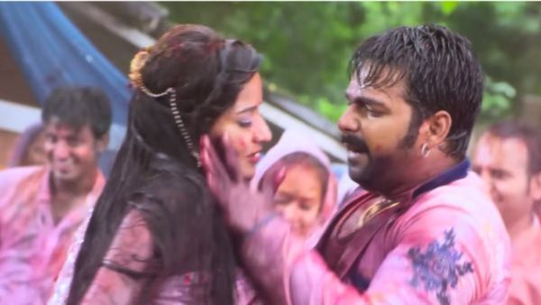 Bhojpuri Holi Song: होली के रंग से नहीं मोनालिसा के रोमांस से रंगे पवन सिंह, छाया 'जब से चढ़ल बा फागुनवा' गाना