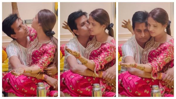Video: बेटी के हाथों में लगी मेहंदी तो कांप उठा कुमार विश्वास का दिल, गोदी में बैठाकर किया खूब लाड़