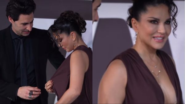 इवेंट में सनी लियोनी के साथ हुआ बड़ा ऊप्स मोमेंट, कैमरे में कैद हुआ सबकुछ! वीडियो हो गया वायरल