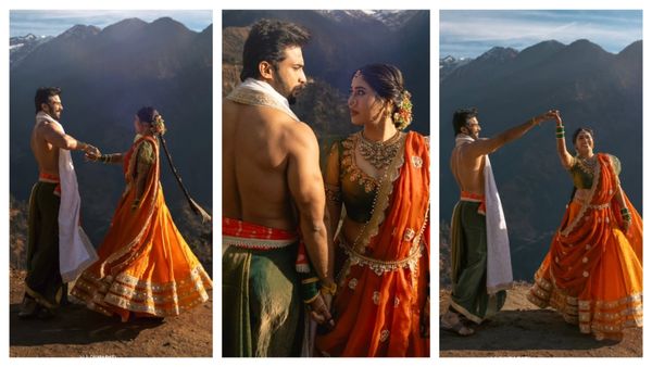 Wedding Photos: त्रियुनीनारायण मंदिर में की शादी, अग्निकुंड में लिए फेरे, माइनस 3 डिग्री में इन स्टार्स ने थाम