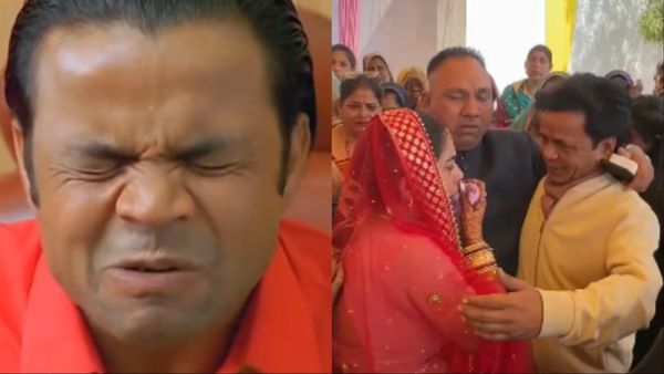 सबको हंसाने वाले राजपाल यादव इस बार खुद रो पड़े, भतीजी को गले लगाकर बहाए आंसू, वीडियो हुआ वायरल
