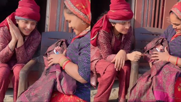 तीन दिन के लड़के ने की ऐसी हरकत, बेटे की झलक दिखाकर सीमा हैदर बोलीं- 'सनातनी का बेटा सनातनी ही होगा'