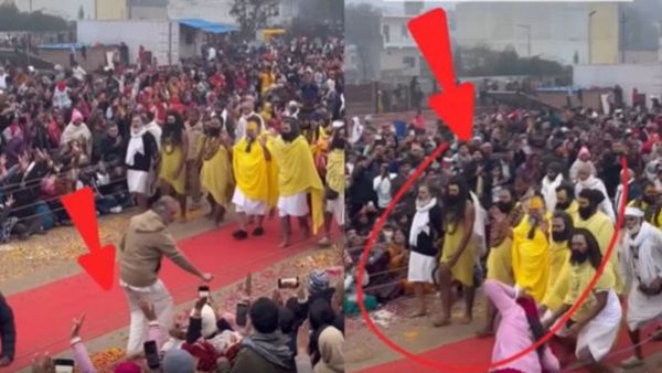 पदयात्रा के दौरान महिला ने की ऐसी हरकत की भड़क गए प्रेमानंद महाराज के शिष्य, भक्तों ने भी लगाई फटकार