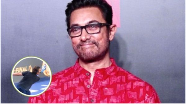 पिकलबॉल खेलते समय आमिर खान का फिसला पैर, मुंह के बल गिरे जमीन पर, VIDEO देख घबराए फैन्स...