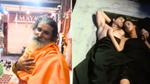 ऋषिकेश में बाबा जी पर चढ़ा आशिकी का खुमार, मुंह खोलते ही गाया 'मर्डर' फिल्म का हॉट गाना, Trending