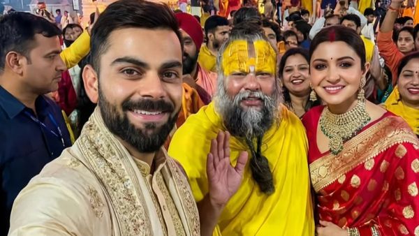 विराट कोहली और अनुष्का शर्मा की शर्मा की शादी से प्रेमानंद की इकलौती तस्वीर? खुद जाकर दिया था आशीर्वाद!