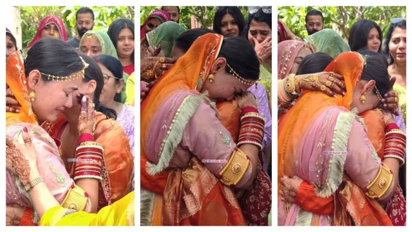 IPS Anshika Verma Bidaai Video: बिदाई में फूट फूटकर रोई IPS अंशिका वर्मा, नहीं छोड़ा मां का आंचल