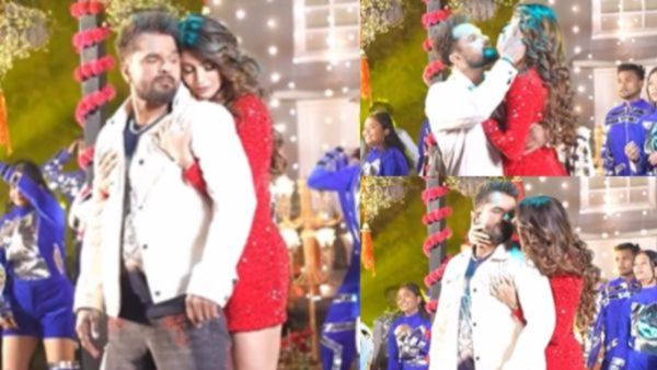 आकांक्षा-खेसारी के रोमांस ने पार कीं सारी हदें, एक दूजे को देखते ही बाहों में लिपटे, नजारा देख दंग रह गए फैन्स