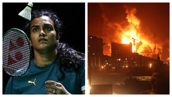 'मिसाइलों की आवाजें.. सब कुछ सामने हो रहा है' Israel-Iran War में एयरपोर्ट पर फंसी पीवी सिंधु, दिखाए VIDEO